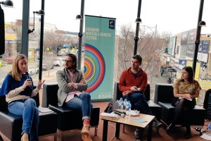 Claire presenting at the Brimbank Writers and Readers Festival, Melbourne, Australia